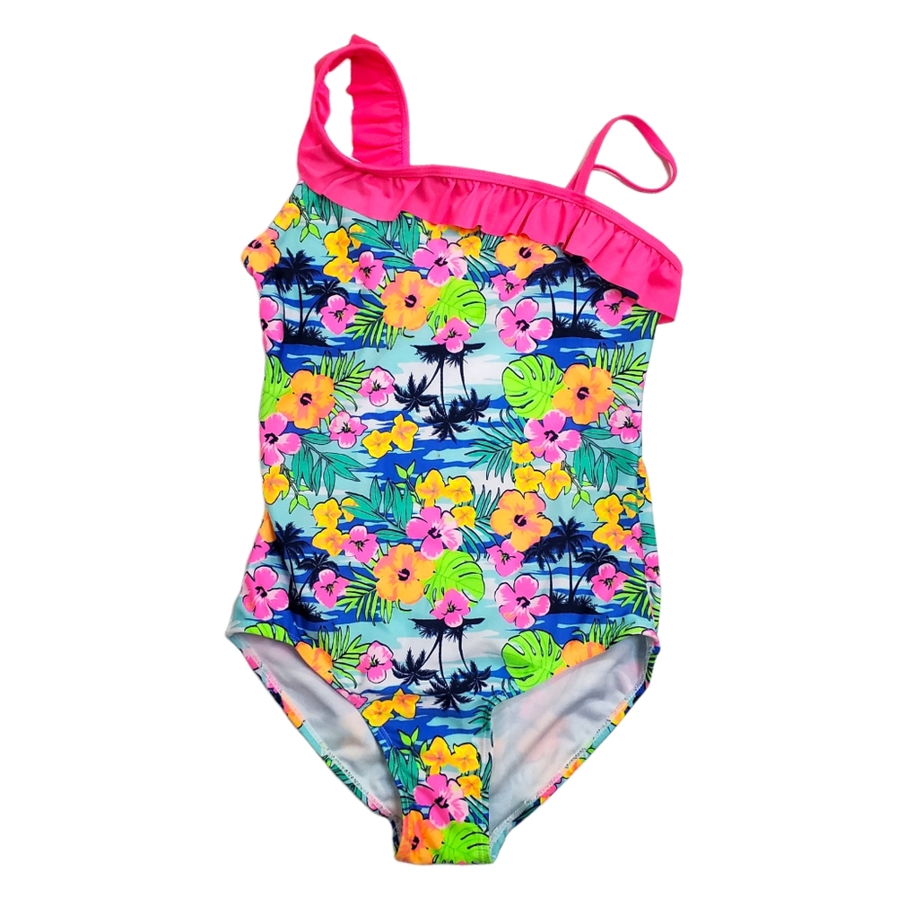 Freestyle Revolution Floral Tropical One Piece 12